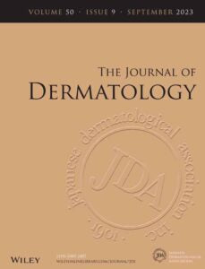 The Journal of Dermatology に世界一やさしいチョコレートandewに関する論文が掲載されました。
