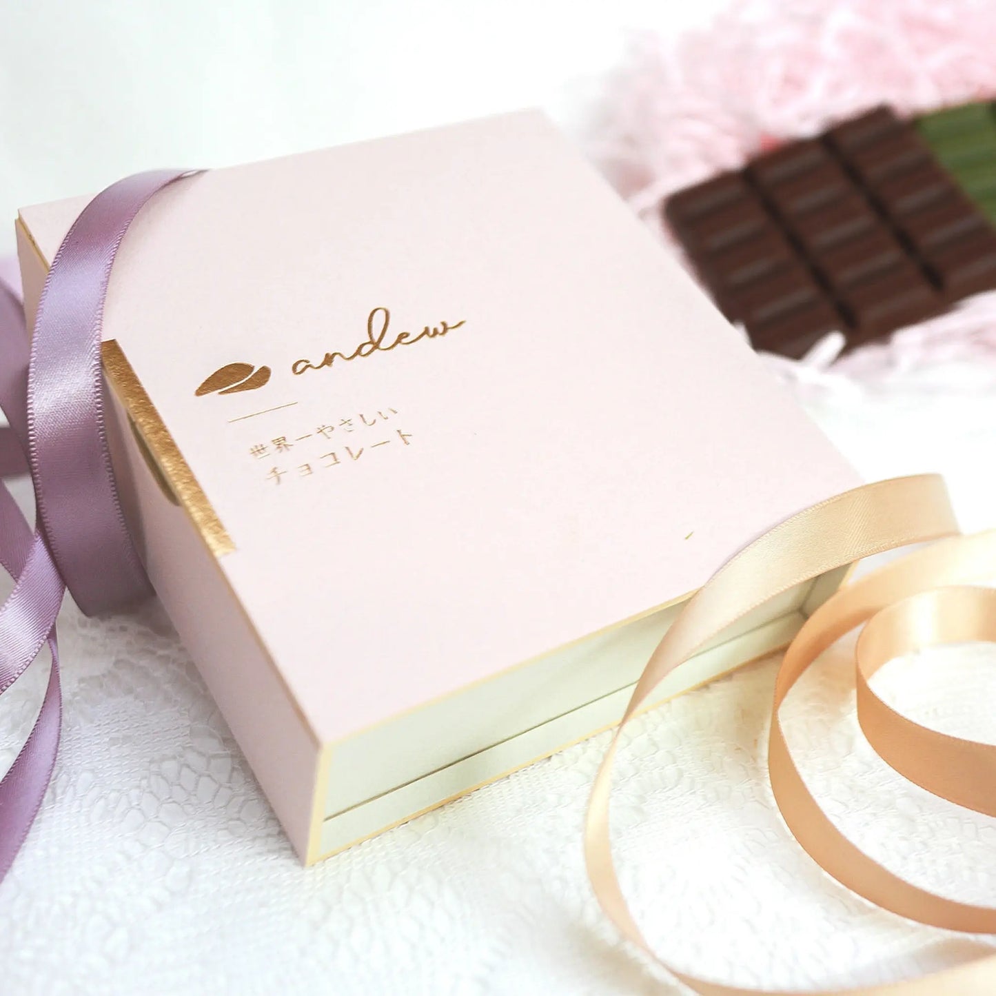 終ヴィル バレンタイン シアン スウィートギフトセット 世界一やさしいチョコレート andew(アンジュ) ギフトセット